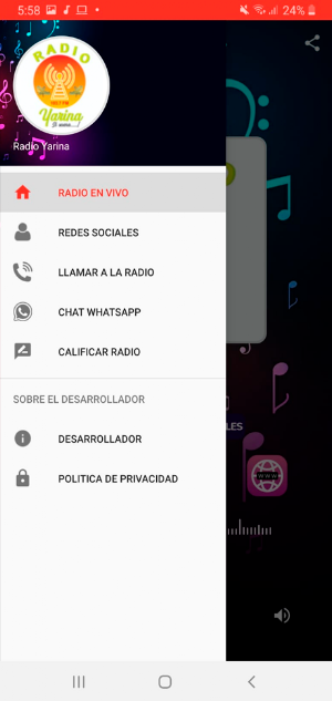 Radio Yarina Screenshot 2