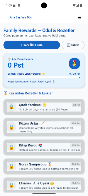 FamilyOS: Ev ve Aile Yönetimi Screenshot 3
