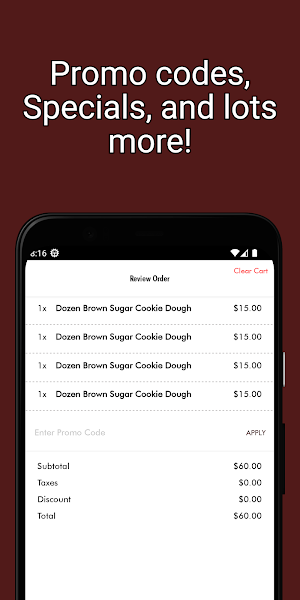 DC Cookie Company Screenshot 2