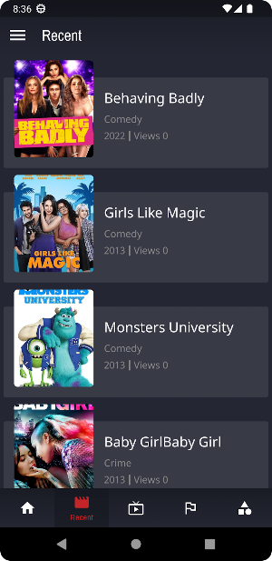 Movie app - Watch movie and TV Screenshot 2