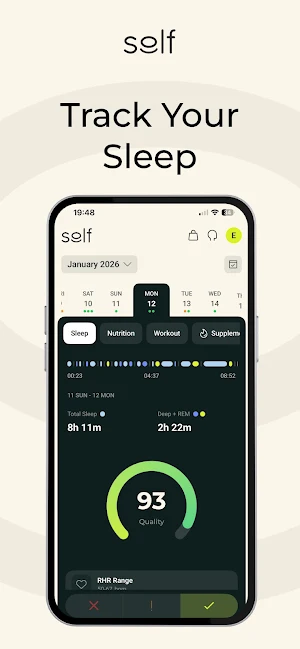 self - Longevity, Fitness Screenshot 1
