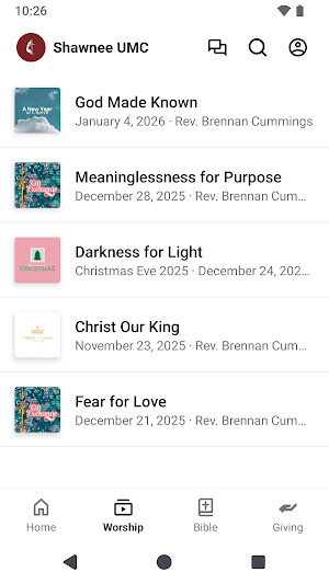 Shawnee UMC Screenshot 1