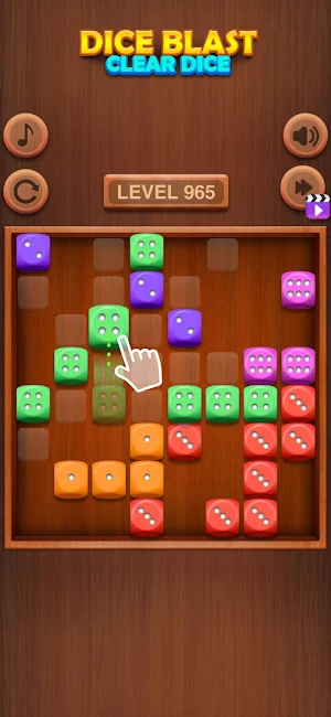 Dice Blast - Clear Dice Puzzle Screenshot 0