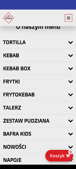 Bafra Kebab Małuszów Screenshot 0
