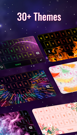 Neon led keyboard: color & rgb Screenshot 1