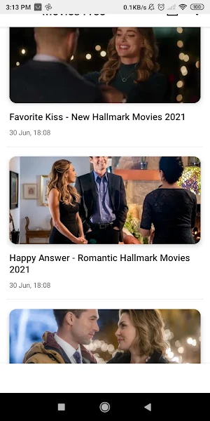 MovieTube App Screenshot 1