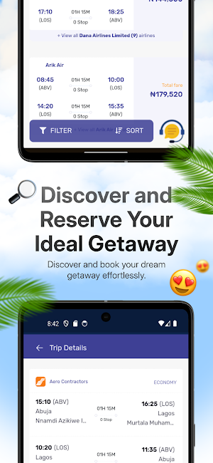 Travelconet: Flights & Hotels Screenshot 1