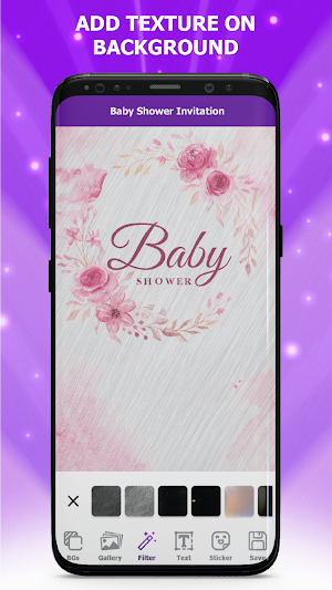 Baby Shower Invitation Maker Screenshot 3