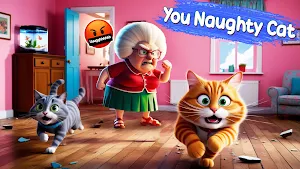 Bad Cat Simulator: Cat Chaos Screenshot 1