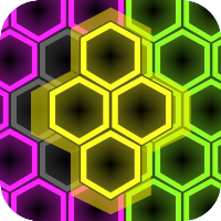 Glow Block! Hexa Puzzle Inlay