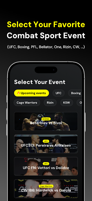 FightAlarm App Screenshot 1