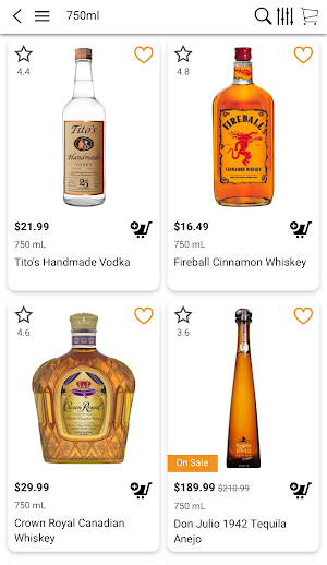 Zipps Liquor Screenshot 2
