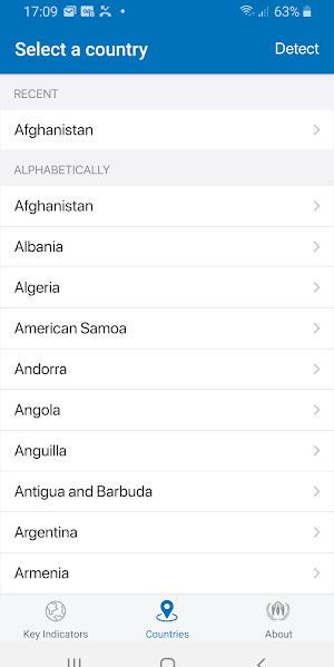 UNHCR Refugee Data Screenshot 1