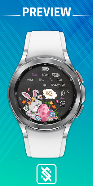 BFF19- Easter Bunny and Eggs Screenshot 0
