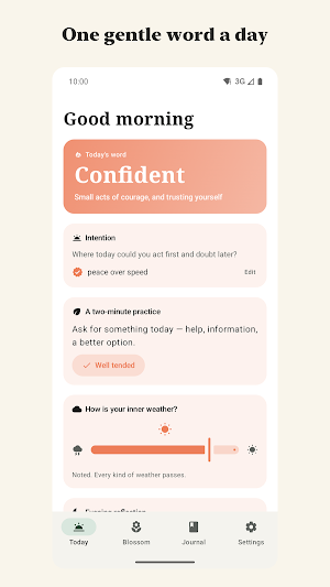 Eight Words: Daily Journal Screenshot 0