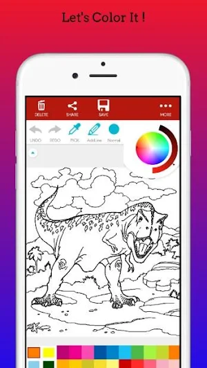 Jurassic Dinosaurs Coloring Book 2020 Screenshot 3