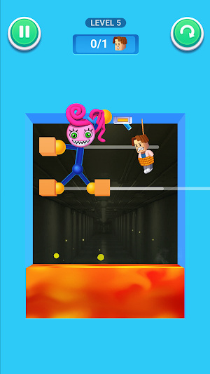 Mommy long legs Stretch game Screenshot 2