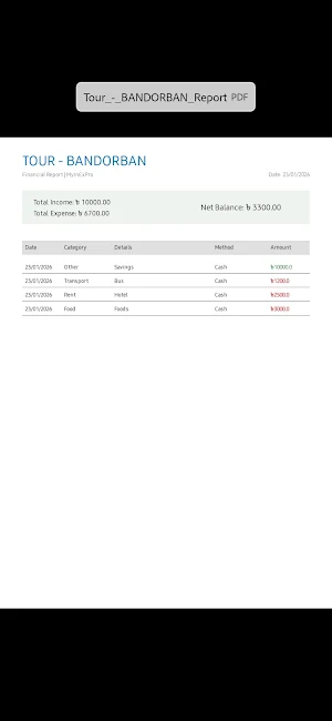 myInExPro Screenshot 1