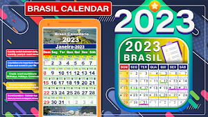 Brasil Calendário 2023 Screenshot 0