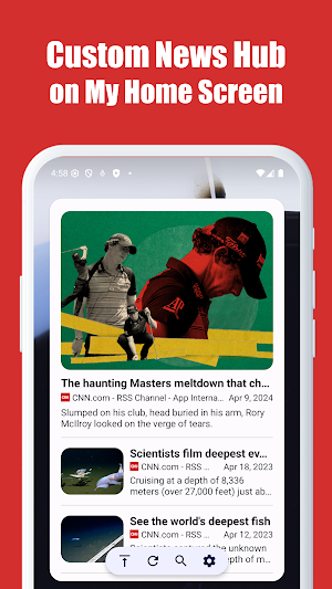 Vivid Feed Widget Screenshot 0