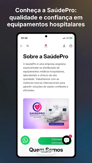 SaúdePro - Produtos Médicos Screenshot 0