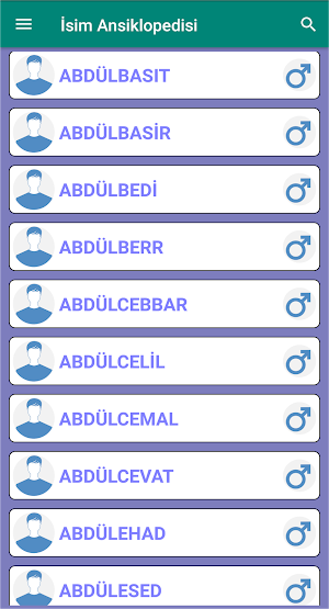Bebek İsimleri Screenshot 1