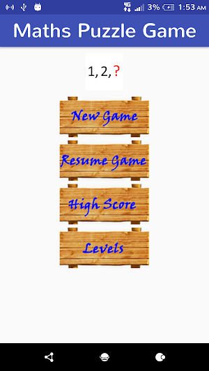 Maths Puzzle Game Screenshot 0