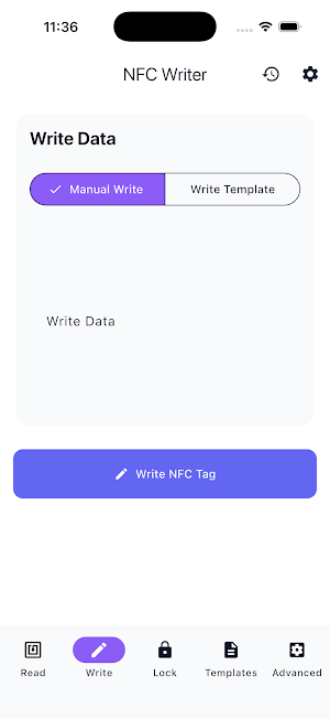 NFC Editor Screenshot 2
