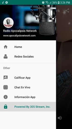 Radio Apocalipsis Network Screenshot 1