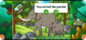 Jungle Jigsaw Puzzle Screenshot 2