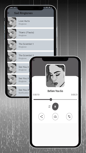 Sad Ringtones For Cellphone Screenshot 1