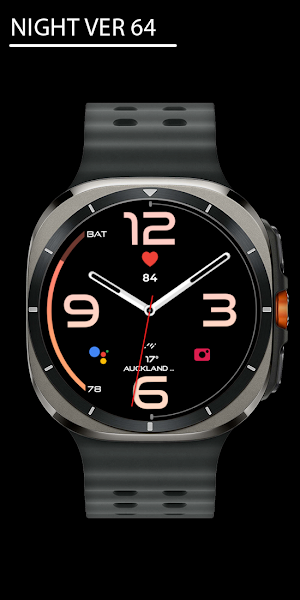 Night ver 64 - watch face Screenshot 0