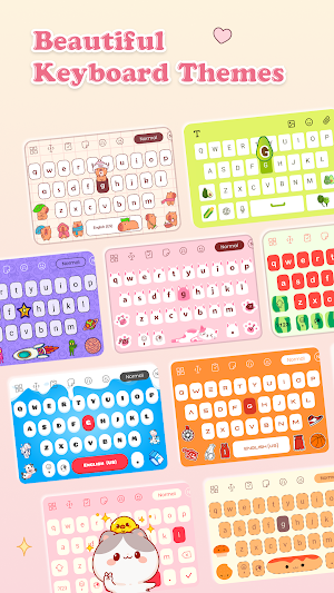 Aa+ Font Keyboard: Theme, Font Screenshot 1