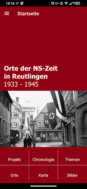 Orte der NS-Zeit Reutlingen Screenshot 2