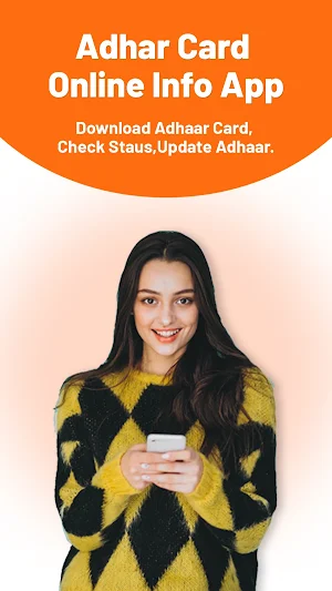 Adhar Card Online Info App Screenshot 1