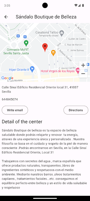 Sándalo Boutique de Belleza Screenshot 1