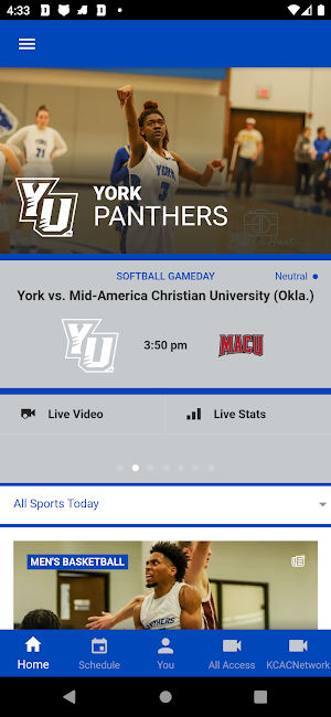 York University Panthers Screenshot 0