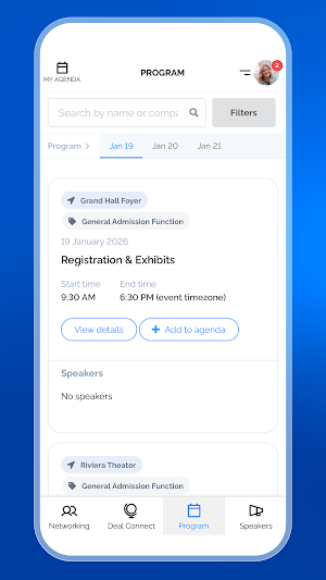 AM&AA Deal Connect Screenshot 2