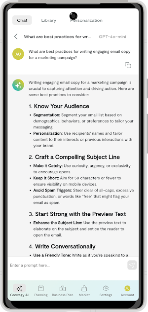 Growegy Screenshot 2
