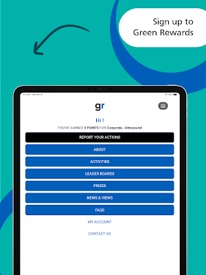 Homerton NHS; Green Rewards Screenshot 3