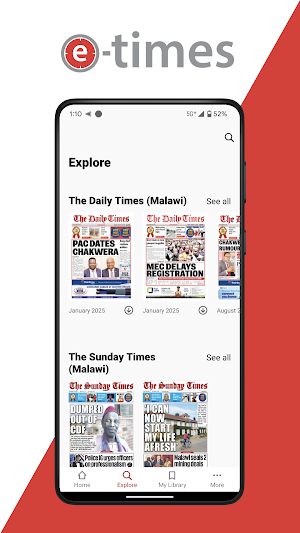 E-Times Screenshot 1