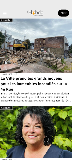 L’Hebdo du St-Maurice Screenshot 0