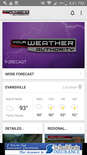 Tristate Weather - WEHT WTVW Screenshot 0