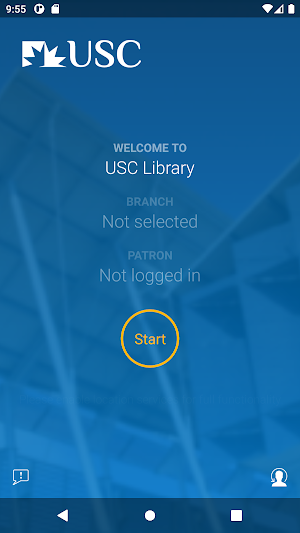 USC Library Screenshot 0