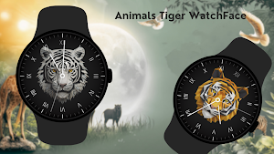 Animals Tiger WatchFace Screenshot 1