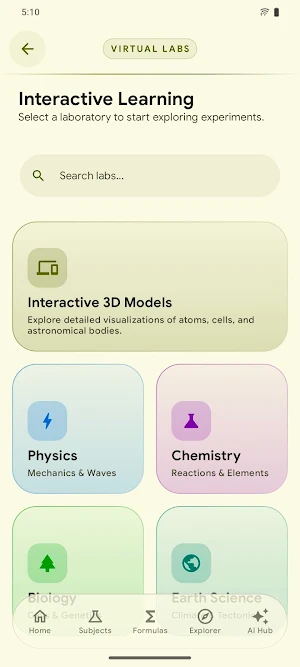 Science Hub Screenshot 0