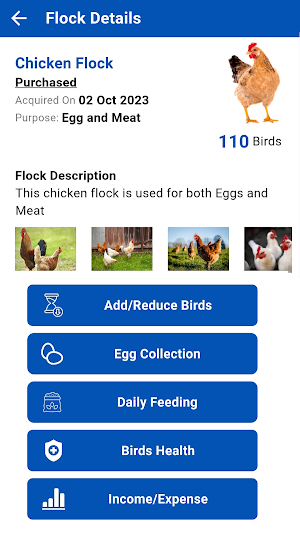 Easy Poultry Manager Screenshot 1