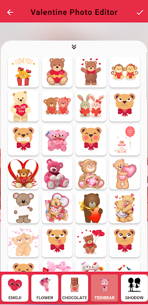 Valentine Photo Editor Screenshot 2