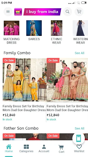 ibuyfromindia Family Combo Screenshot 0
