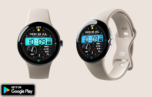Digital Fnx352 Watch Face Screenshot 3